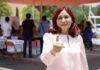 Emite su voto alcaldesa de Tecámac en esta histórica elección