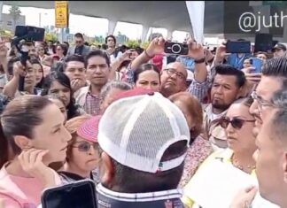 Sheinbaum cancela gira por Guerrero por posibles protestas de maestros, pero la increpan médicos en Edomex ante la falta de contratos