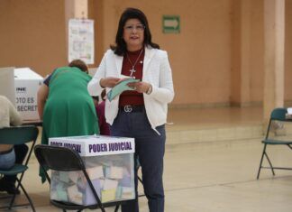 Esta es la verdadera transformación, afirma la senadora Mariela Gutiérrez tras emitir voto