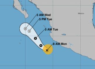Centro Nacional de Huracanes informó que «Bárbara» se convirtió en huracán en Pacífico mexicano