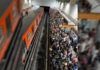 Entre andamios y prisas, el Metro de la CDMX