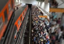 Entre andamios y prisas, el Metro de la CDMX