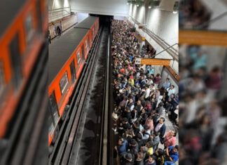 Entre andamios y prisas, el Metro de la CDMX