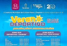 Realizará Gobierno de Tecámac “Verano Deportivo” para Menores de 6 a 15 Años