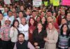 Más de dos mil personas reciben a Higinio Martínez en Tecámac