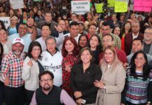 Más de dos mil personas reciben a Higinio Martínez en Tecámac