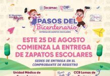 Inicia Gobierno de Tecámac Este Lunes la Entrega Gratuita de Zapatos Escolares