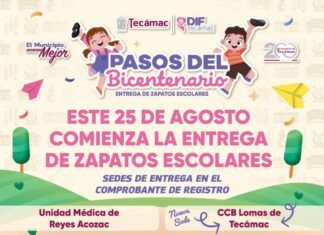 Inicia Gobierno de Tecámac Este Lunes la Entrega Gratuita de Zapatos Escolares