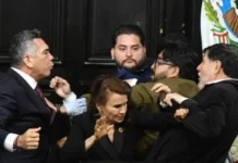 Fernández Noroña, anunció que denunciará a “Alito” Moreno tras altercado que protagonizaron