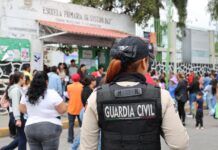 Reporta Guardia Civil de Tecámac sin Incidentes en Este Regreso a Clases