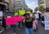Integrantes de Nueva Aztlán marchan para exigir regularización de la tenencia de la tierra en la alcaldía Cuauhtémoc