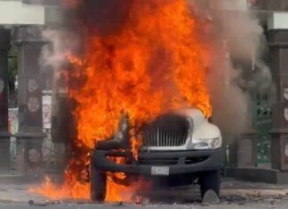 Normalistas vandalizan Campo Militar de la Sedena por caso Ayotzinapa
