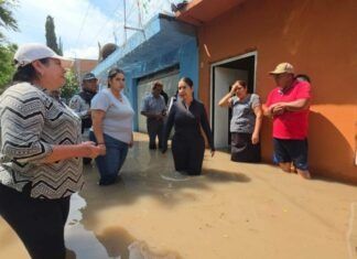 Más de mil damnificados en Guanajuato por desbordamiento de río Lerma a causa de lluvias