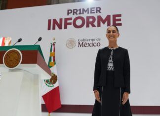 Sheinbaum ofreció un mensaje con motivo de su Primer Informe de Gobierno