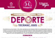 Publican Convocatoria para el Premio Municipal del Deporte Tecámac, 2025