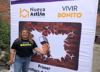 Movimiento Nueva Aztlán inicia la construcción de su primer desarrollo habitacional “Vivir Bonito” en la colonia Doctores, de la alcaldía Cuauhtémoc