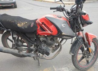 Captura Guardia Civil Tecámac a Motociclista con un Arma y Aparente Droga