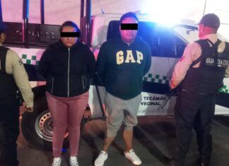 Captura la Guardia Civil Tecámac a Pareja de Presuntos Extorsionadores