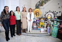 Inauguran la exposición “CatrinArte, camino hacia el Mictlán»