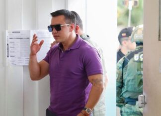 Presidencia de Perú condena “enérgicamente actos violentos” contra Noboa