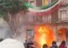 Marcha del 2 de octubre se tornó violenta a la llegada de manifestantes al Centro Histórico de CDMX