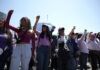 Miles de personas marcharon para pedir por los derechos de la mujer y la vida