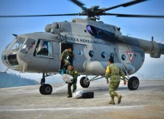 Más de 8 mil militares mantienen apoyo a población damnificada por lluvias