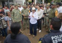 Nahle aseguró que se reconstruirá zonas afectadas por lluvias en Veracruz