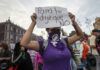 Mujeres señalan en marcha que «No llegaron todas»