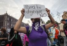 Mujeres señalan en marcha que «No llegaron todas»