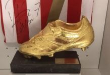 Juego Primario / Bota de oro / Cruz Azul / CR952