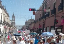 Poder Público / ¡Fuera Ramírez Bedolla!, exigencia de miles de manifestantes en Morelia