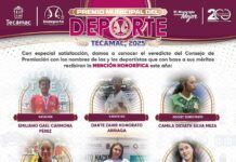 Da a Conocer Gobierno de Tecámac a Ganadores del Premio Municipal del Deporte