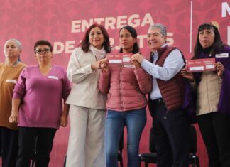Entregan en Tecámac 2 mil 800 Tarjetas del Programa Mujeres del Bienestar