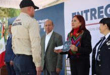 Rosi Wong Entrega 72 Nuevas Patrullas a la Guardia Civil de Tecámac