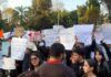 Estudiantes marchan en Michoacán para exigir justicia por alcalde asesinado en Uruapan