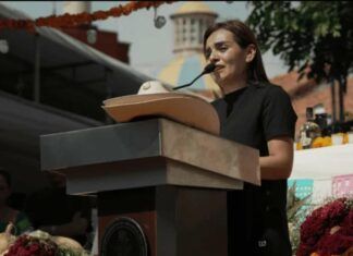 Esposa de Carlos Manzo asumirá cargo de presidenta municipal sustituta de Uruapan