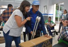 Entrega Nancy Núñez más de 700 aparatos de apoyo para personas con discapacidad
