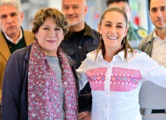 Alcaldesa Rosi Wong celebra coordinación entre la Presidenta Claudia Sheinbaum y la Gobernadora Delfina Gómez para concluir tren al AIFA
