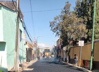 Alcaldesa Rosi Wong rehabilita vialidades a favor de las familias de Tecámac
