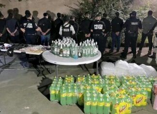 Clausuran fiesta clandestina con 300 menores de edad en Nuevo León; hallaron armas, dinero y alcohol