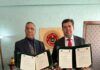 CATEM y la Unión Marroquí del Trabajo firman convenio de cooperación sindical