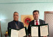 CATEM y la Unión Marroquí del Trabajo firman convenio de cooperación sindical