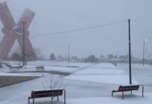 Ciudad Juárez se pinta de blanco, alertan por temperaturas de hasta -6°