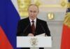 Putin valora ceder activos rusos congelados en EU para reconstruir Ucrania o Palestina