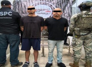 Detienen en Mazatlán a dos fugitivos estadounidenses buscados por delitos de drogas