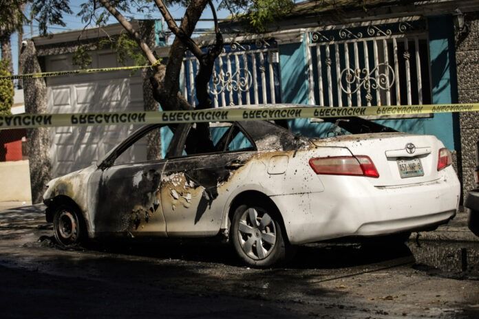 Aseguradoras reportan el robo de 631 vehículos en México tras operativo contra El Mencho