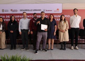 Alcaldesa Rosi Wong fortalece desarrollo urbano con entrega de viviendas y escuelas para las familias de Tecámac
