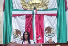 Diana Sánchez Barrios pide regaderas públicas para los grupos vulnerables a bajo costo