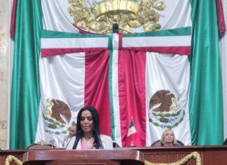 Diana Sánchez Barrios pide regaderas públicas para los grupos vulnerables a bajo costo